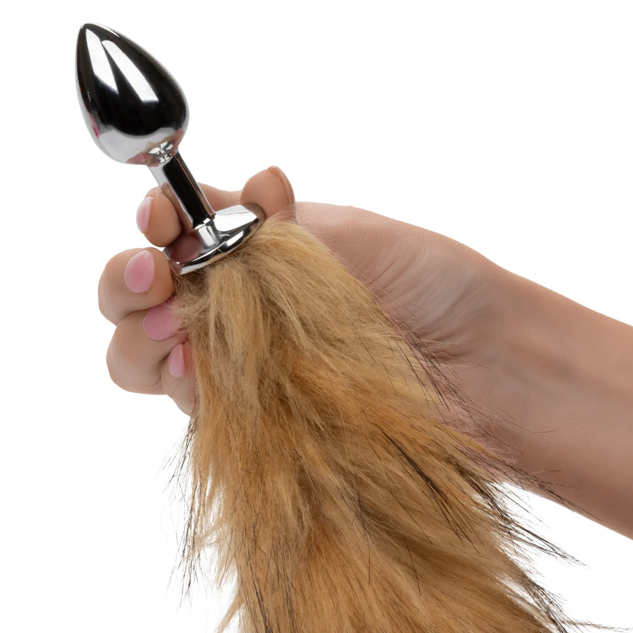 White Bunny Tail Plug